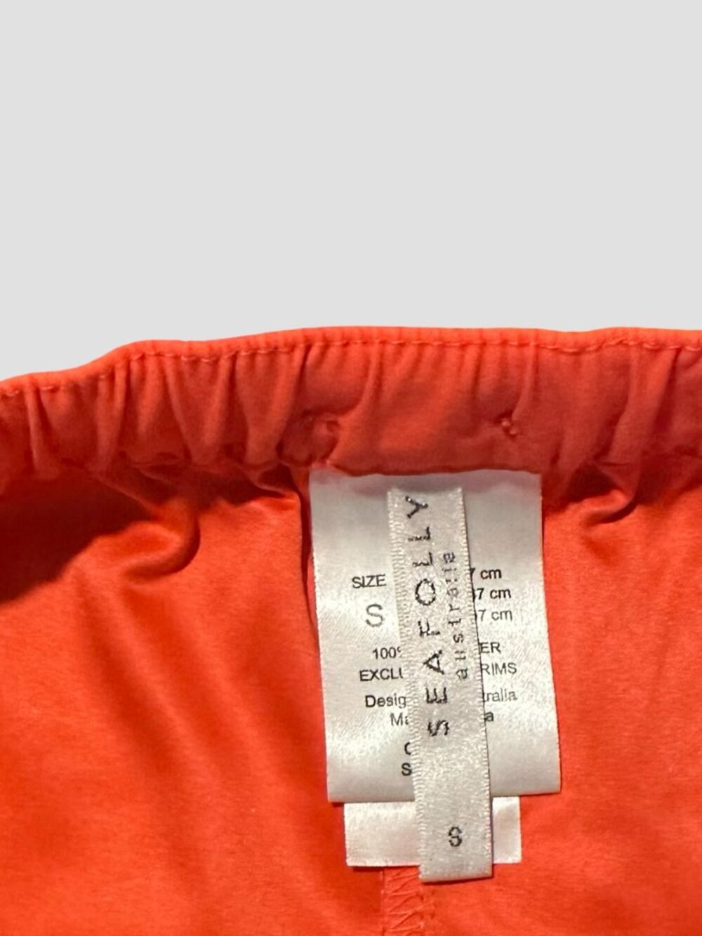 Seafolly Bella Vacation Shorts Size S Coral Orange Pool Boat Beach Shorts - Picture 6 of 10